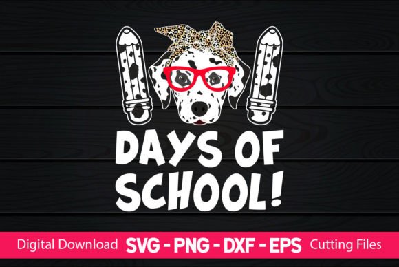 101 Days of School SVG – A Versatile Graphic for Crafting and Etsy