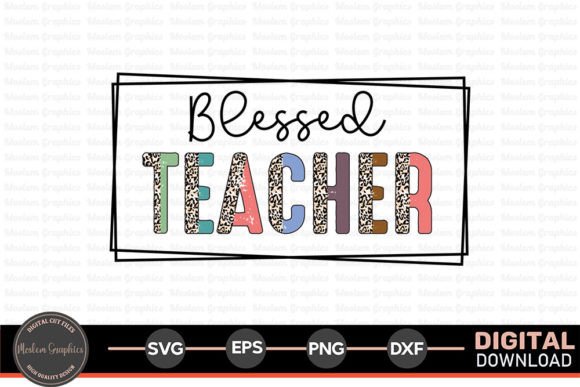 Blessed Teacher SVG: A Graphic Design Asset for Creative Publishing