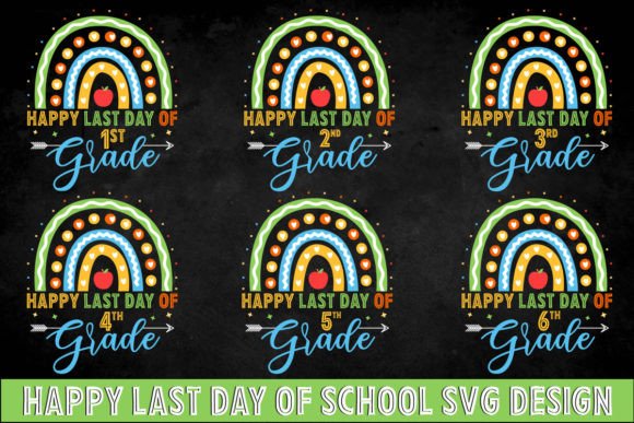 Happy Last Day of School Kindergarten Graphics for Content Creators
