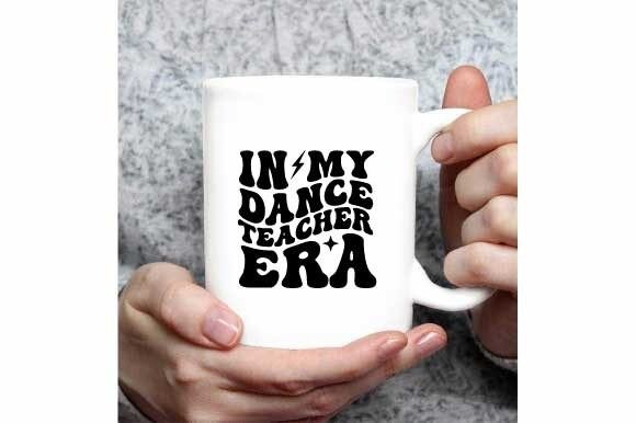 Retro in My Dance Teacher Era Svg: A Timeless Graphic Design Asset for Crafts and Branding