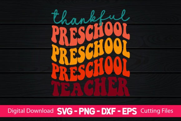 Thankful Preschool Teacher Embroidery Design Review