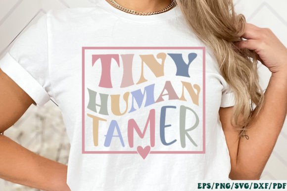 Tiny Human Tamer SVG: A Versatile Graphic Design Asset for Crafts and Branding